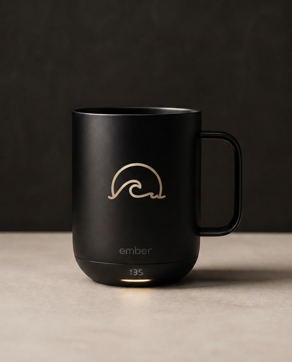 Ember Mug² — Heated Coffee Mug with Yacht Logo