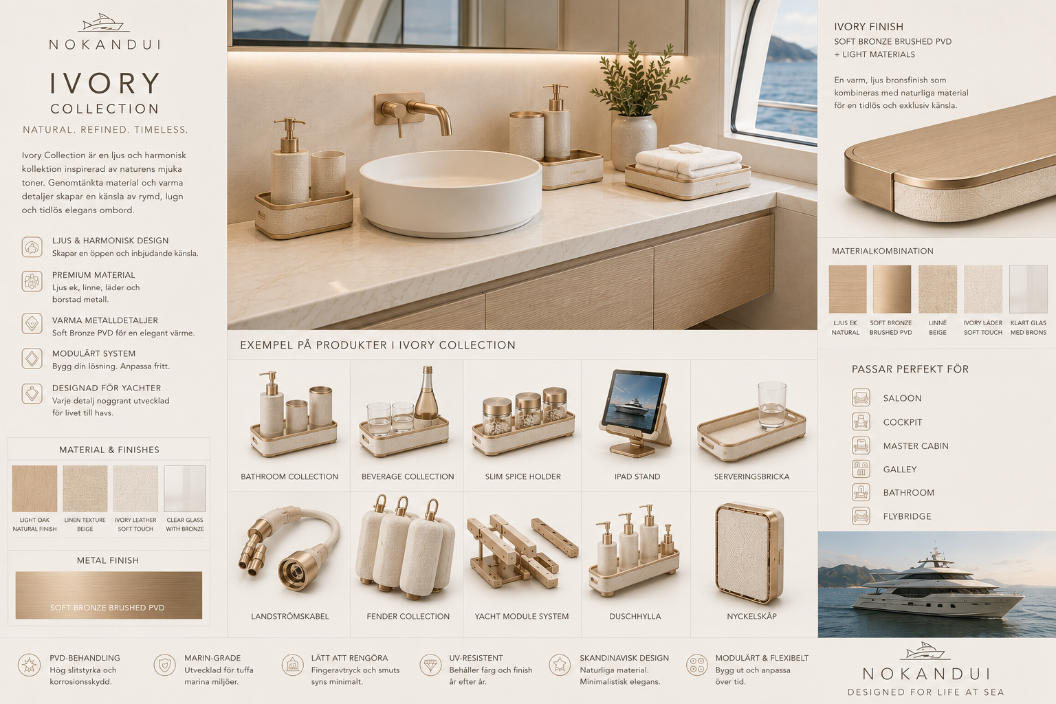 Ivory Collection moodboard